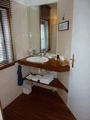 Salle de bain bleu Concarneau